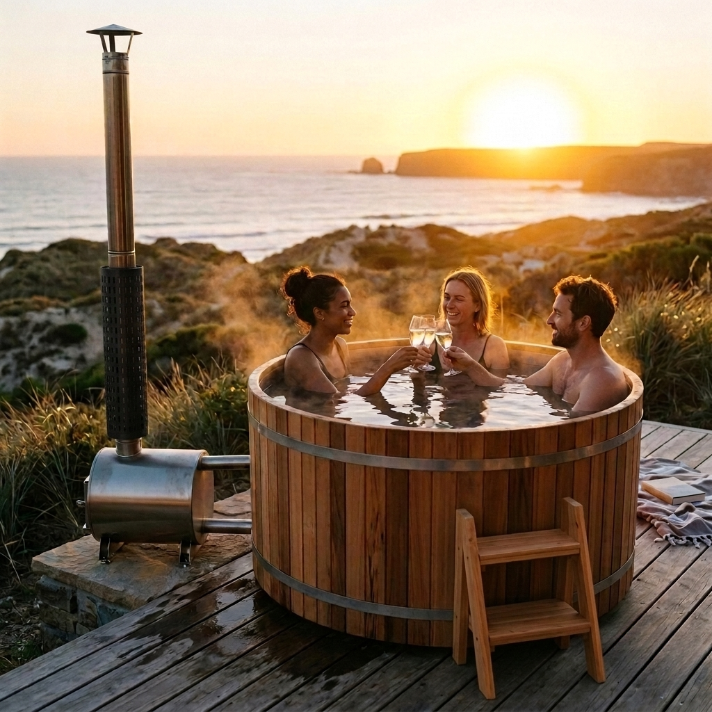 L'Origine — Bain Nordique en Cèdre Rouge